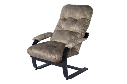 Кресло  Онега-2 арт.GT3397ИН (2 уп. каркас венге 1 уп., сиденье капучино 1 уп.)