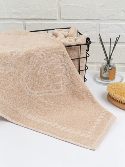 Полотенце махровое, г/к, 34х60, арт. BS 34-60, 400 гр/м2, цвет: 022-бежевый,