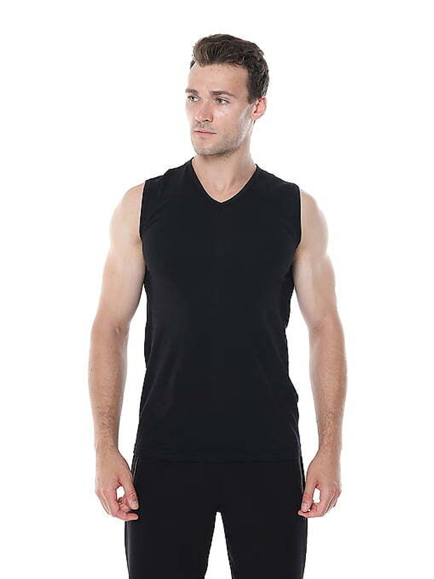 Майка мужская черный