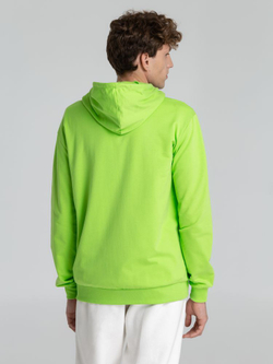 Толстовка на молнии с капюшоном Unit Siverga, зеленое яблоко