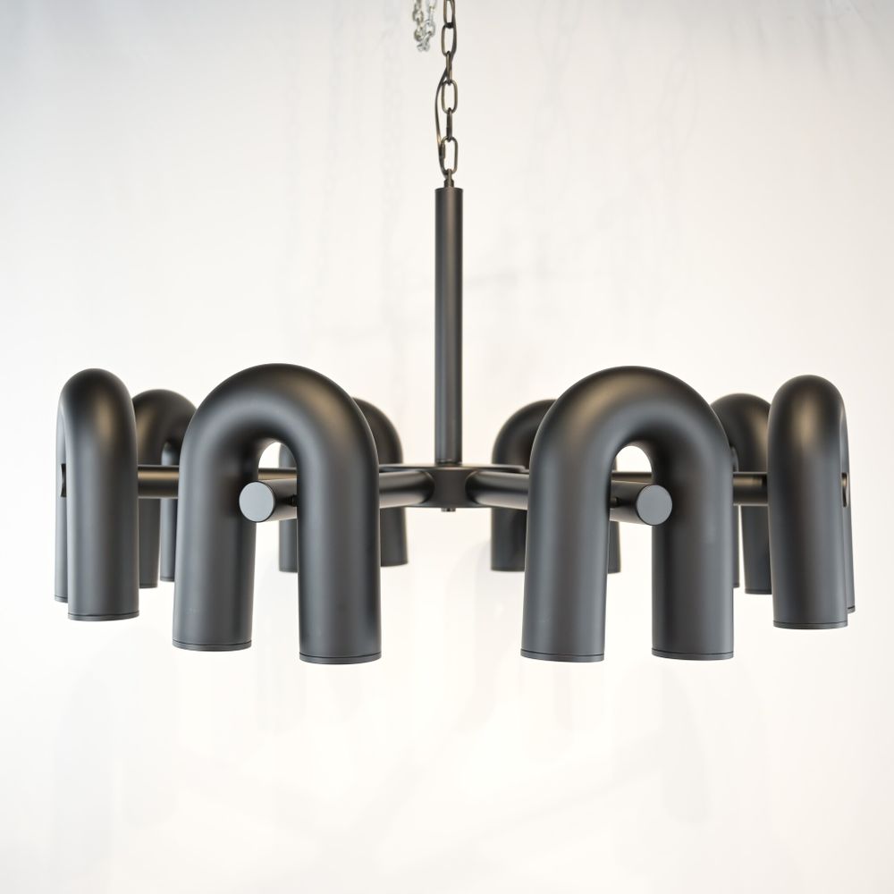 Подвесная Люстра Fanny 16 Black By Imperiumloft