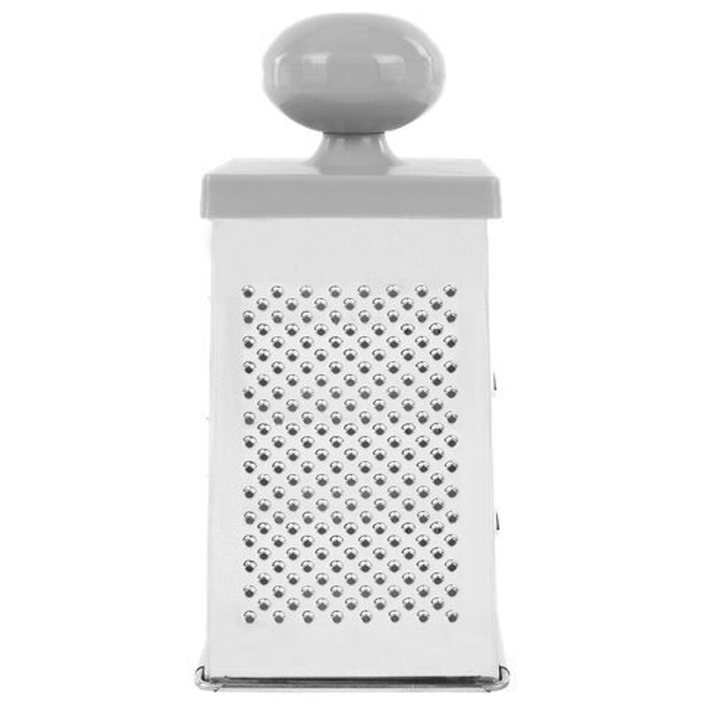 Терка 4 грани 23х11х8,5 см, белая жесть, САМАЯ УДОБНАЯ РУЧКА, BOOMHOUSE (БумХаус), 701857