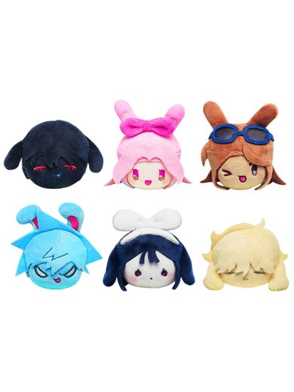 Фигурка плюшевая Alien Stage Rabbit Series Round Head Blind Box 1 шт / Случайная фигурка по мотивам музыкального веб-сериала Алиен Стейдж