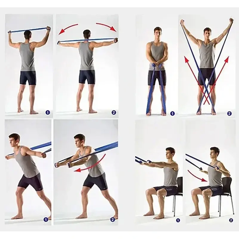 Жгут для йоги 0,35 мм*15 см*2 м (туба). желтый