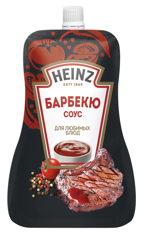 Соус 200 гр Heinz Барбекю Дой-пак