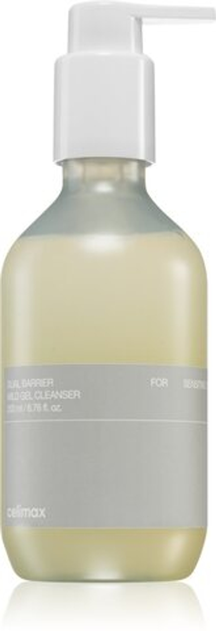 celimax Dual Barrier - нежный очищающий гель для успокоения и укрепления чувствительной кожи /   200  ml  / GTIN 8809606850499