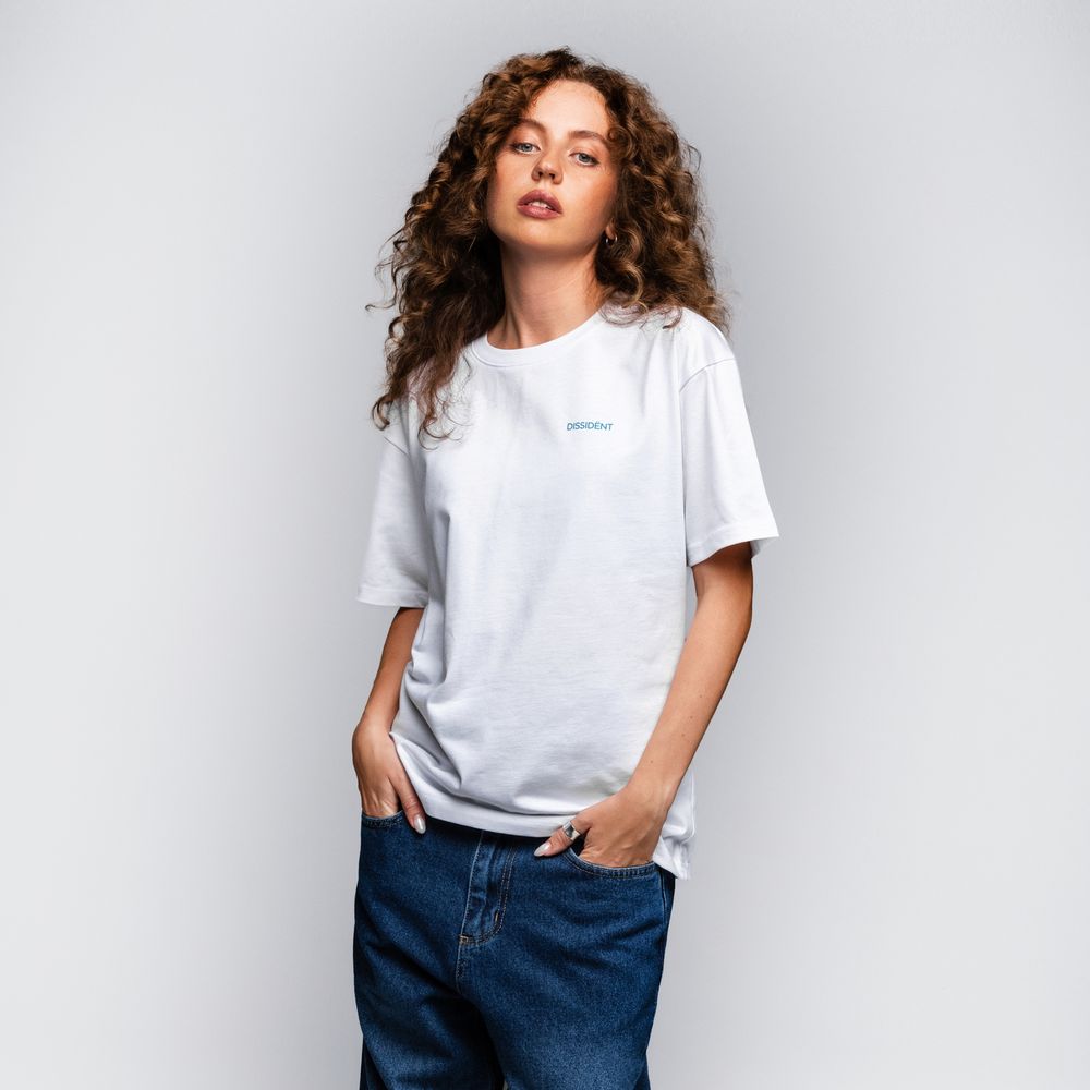 Футболка Dissident WKLP белая