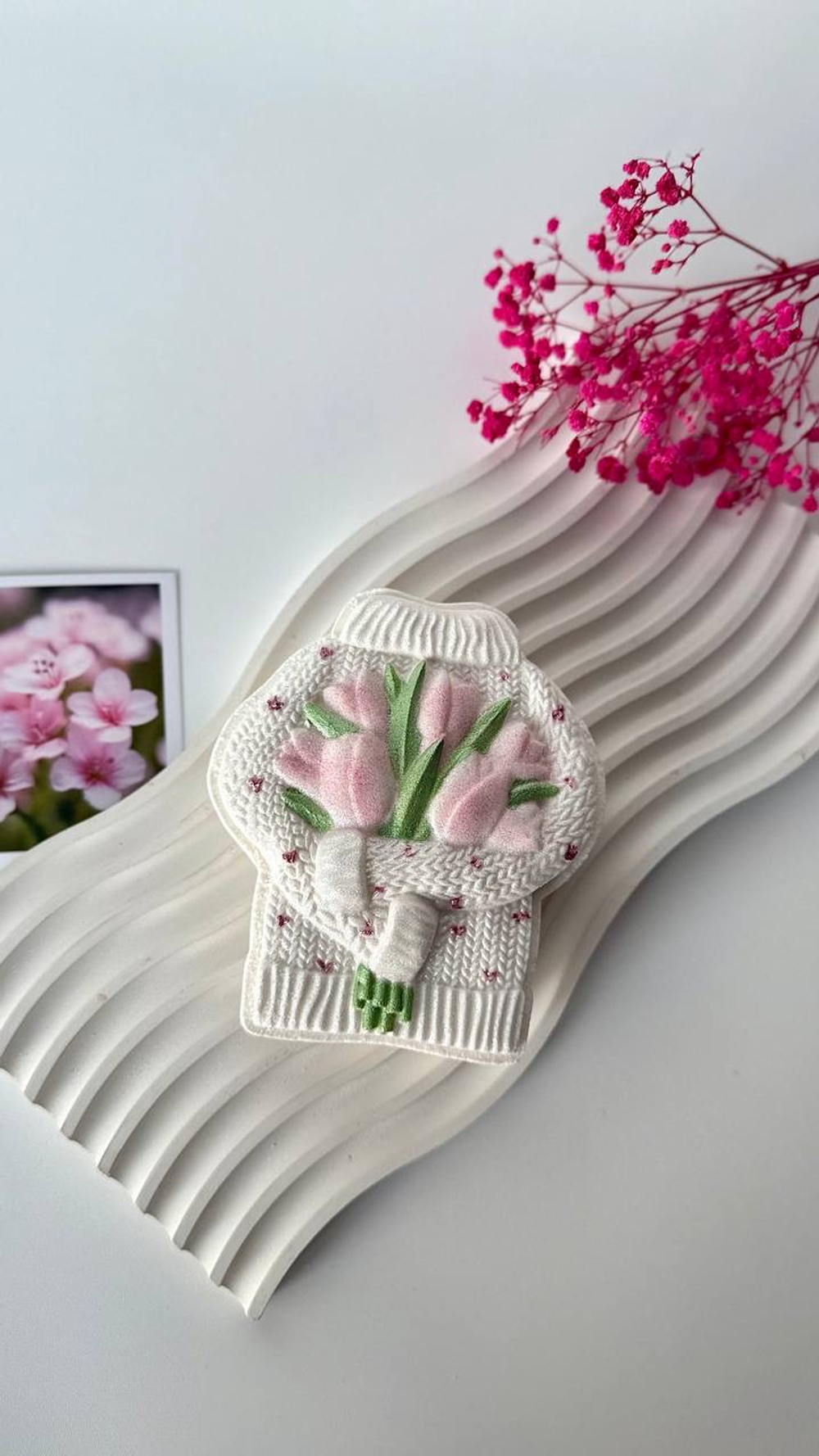 Бомбочка для ванны "Свитер"