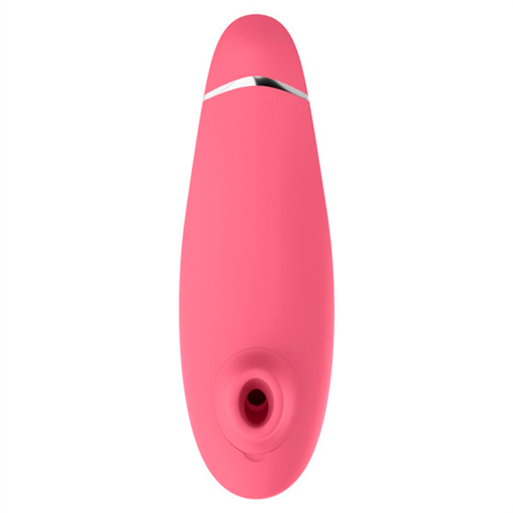 Розовый вакуумно-волновой клиторальный стимулятор Womanizer Premium 2 Raspberry WZ212SG7