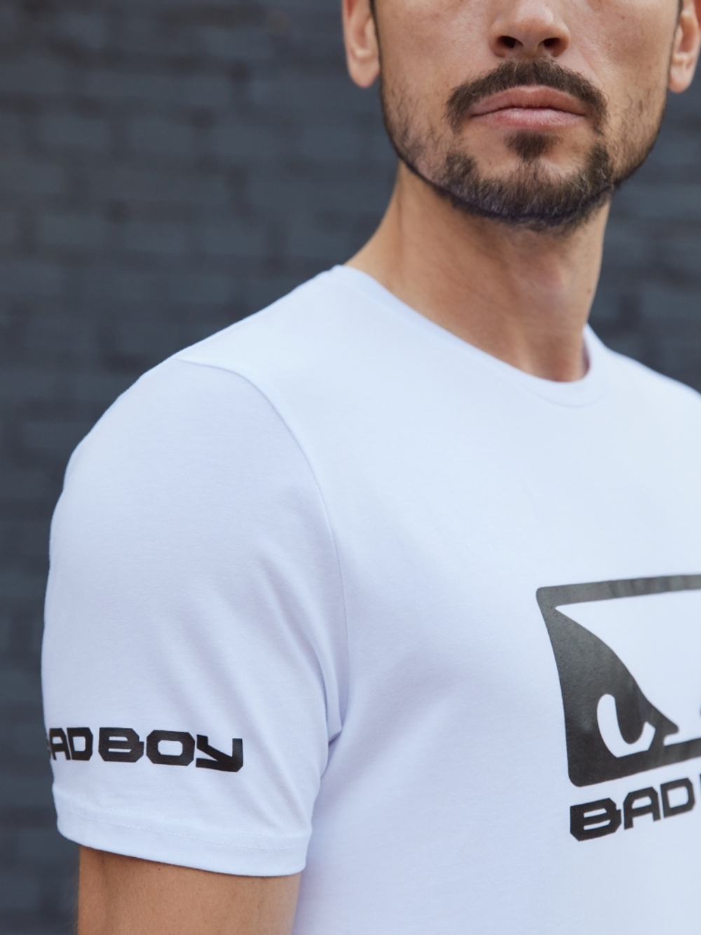 Футболка Bad Boy Energy Logo T-shirt белая