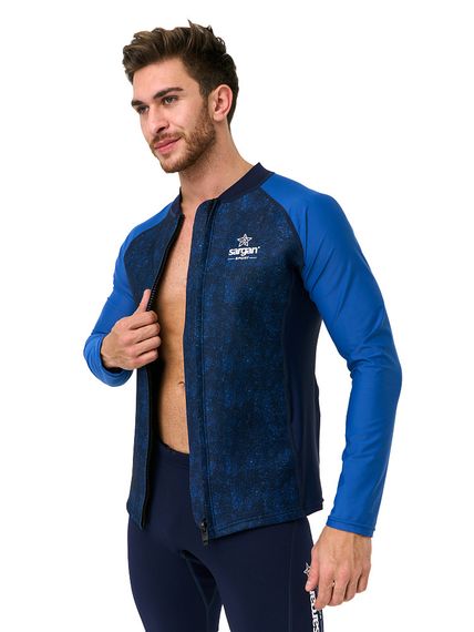 Куртка неопреновая Sargan Sport 1061BL 2 мм синяя
