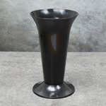 Ваза для цветов под срезку 21,7см (черный)