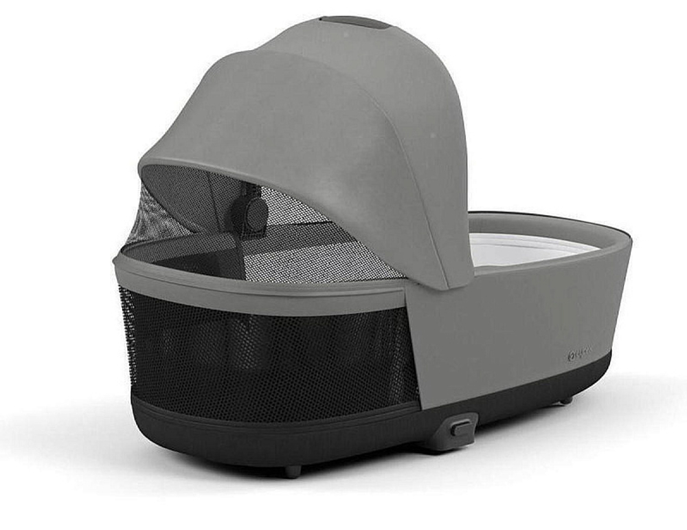 Коляска Cybex Priam IV Chrome Brown complete и автокресло Cloud G i-Size Moon Black Plus 3 в 1 Mirage Grey