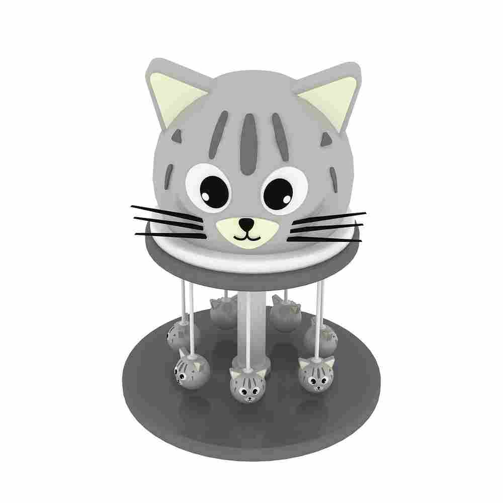 Детский аттракцион 4kids Карусель «Мур-мур» c электроприводом