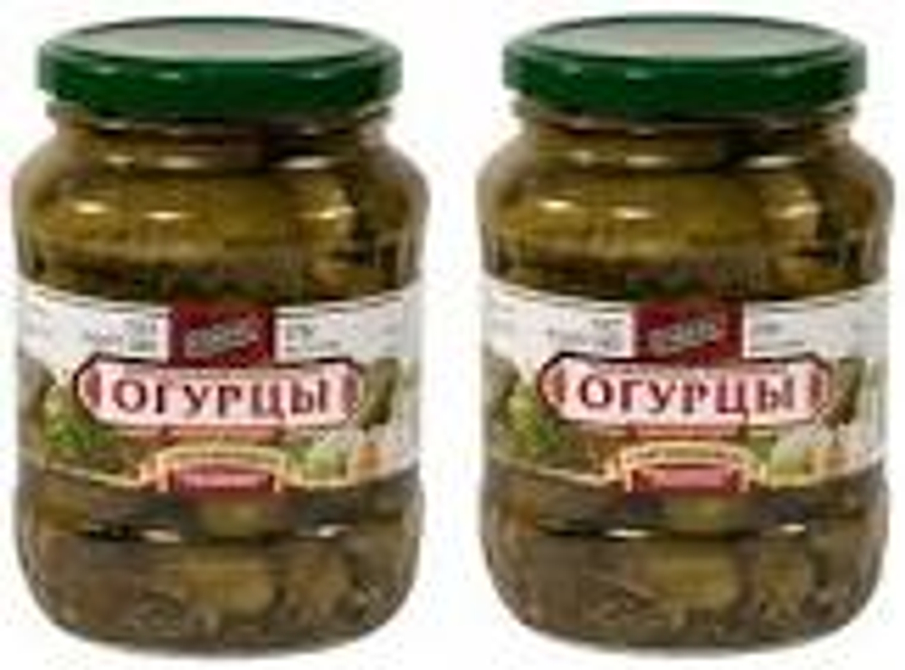 Огурцы маринованные "Стоевъ" 3-6см. с/б 370гр 1/12