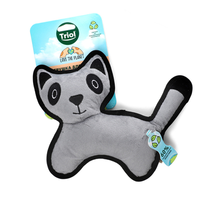 Игрушка для собак мягкая "Карликовый енот", 250мм, серия LOVE THE PLANET, Triol