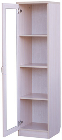 Шкаф для книг узкий АРТ212