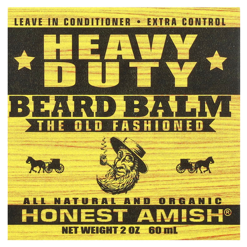 Honest Amish, Бальзам для бороды, 60 мл (2 унции)