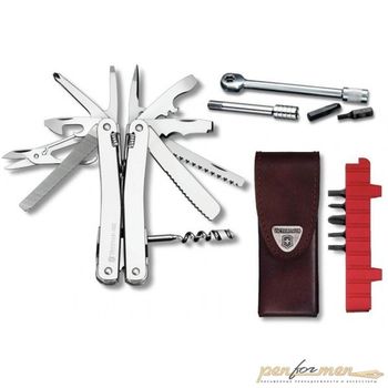 Мультитул Victorinox SwissTool Spirit Plus 105мм 39 функций чехол кожа (3.0239.L)