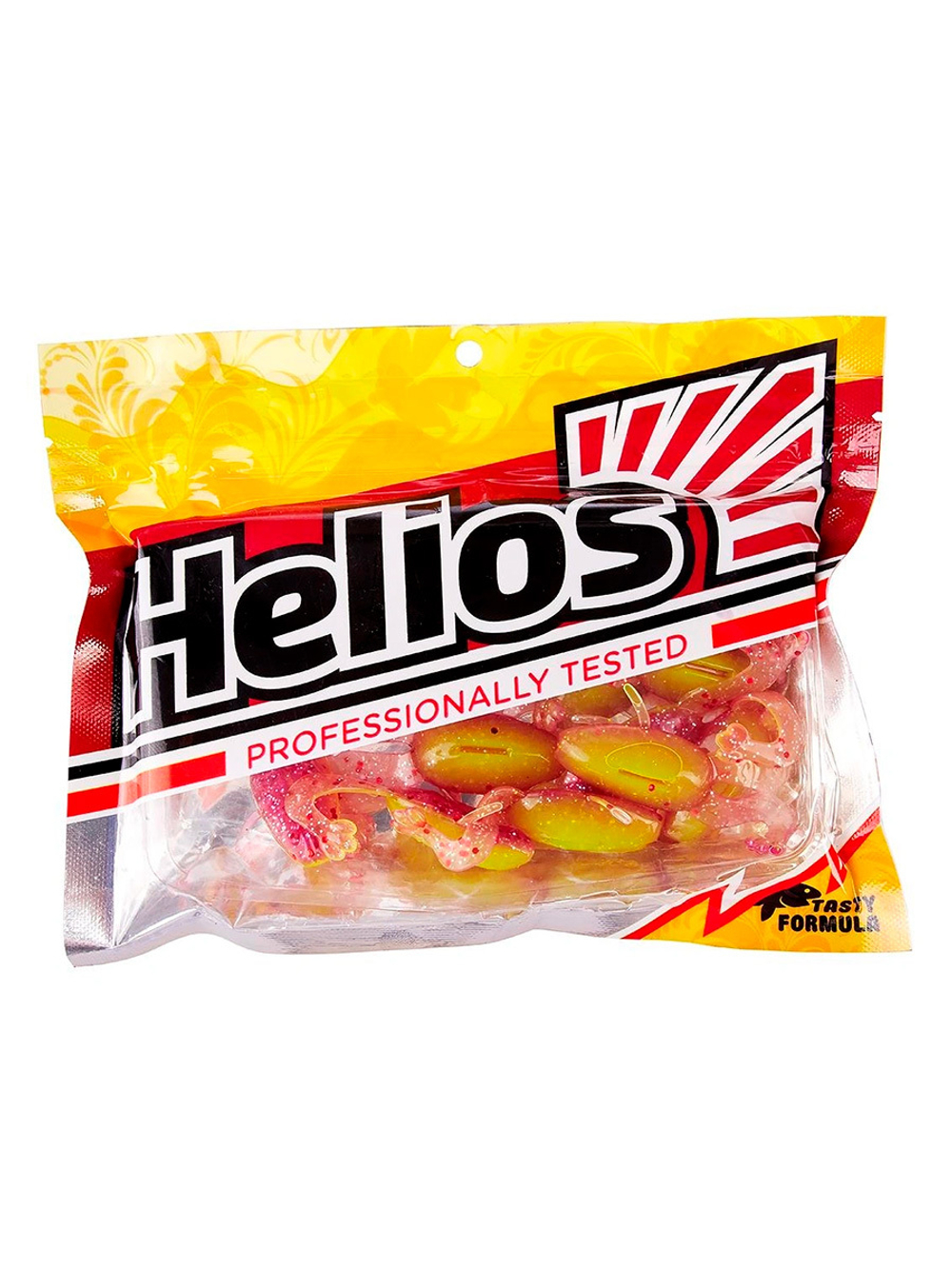 Лягушка несъедобная Helios Crazy Frog 3,55"/9,0 см Electric green 20шт. (HS-23-007-N-20)