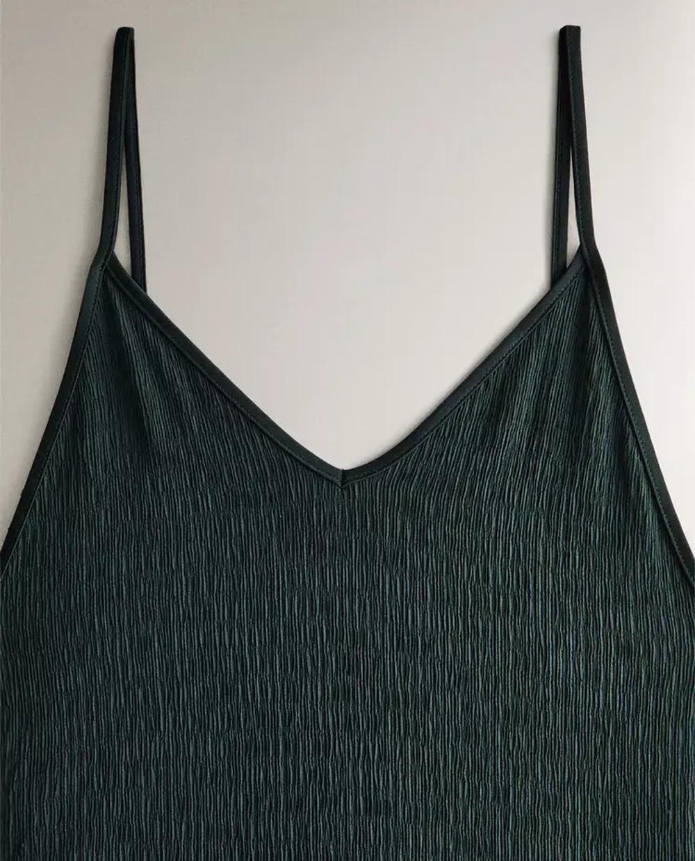 ZARA HOME КУПАЛЬНИК ИЗ РЕЛЬЕФНОЙ ТКАНИ, ЗЕЛЕНЫЙ