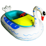 Электрическая бамперная лодка «Лебедь» на пульте
