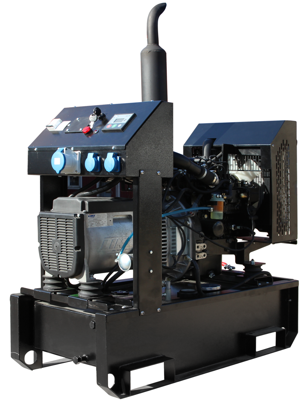Дизельный генератор GENBOX KBT16T/TS-3000