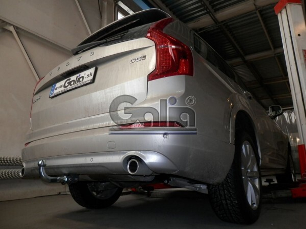 Фаркоп оцинкованный Galia V083C для Volvo XC90 2015-(паспорт и сертификат в комплекте)(без электрики)