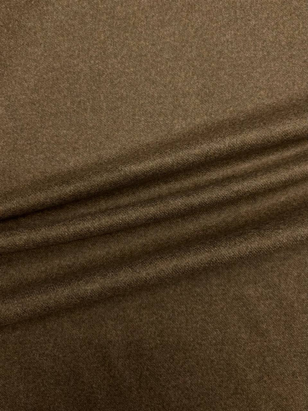 Кашемир костюмно-пальтовый Loro Piana оливковый