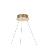 736323 Люстра ROTONDA 55W LED 2835LM 120G ЗОЛОТО 3000K