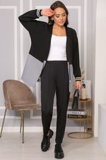 Жакет "На стиле" (блэк/грей) Б5072 LT Collection