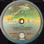 Black Sabbath - Live Evil 2LP (Голландия 1983г.)
