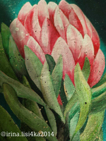 Краска по ткани и обуви, одежды акриловая «Зелёная»