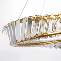 699063 Люстра VIDARE 28W LED 2380LM ЗОЛОТО 3000K IP20