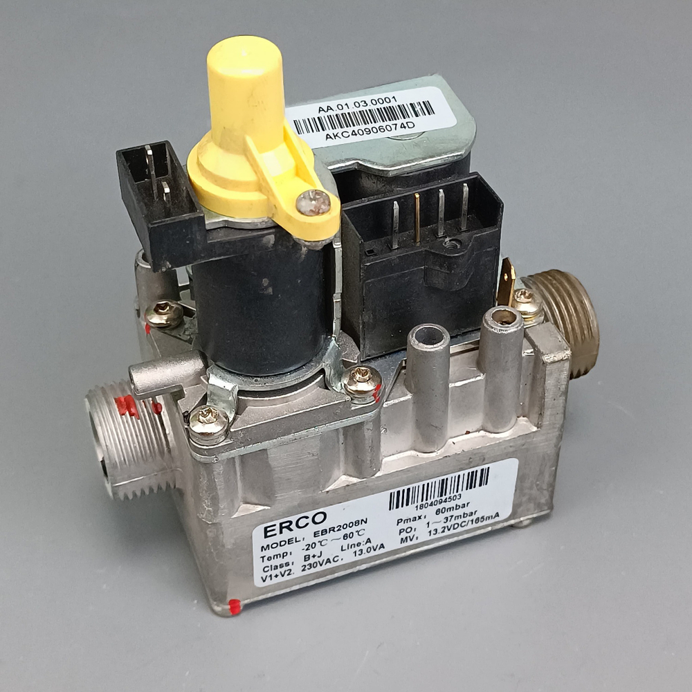 Б/У Газовый клапан ERCO EBR2008R для котлов MIZUDO M11-40Т(Н) арт. AA.01.03.0001