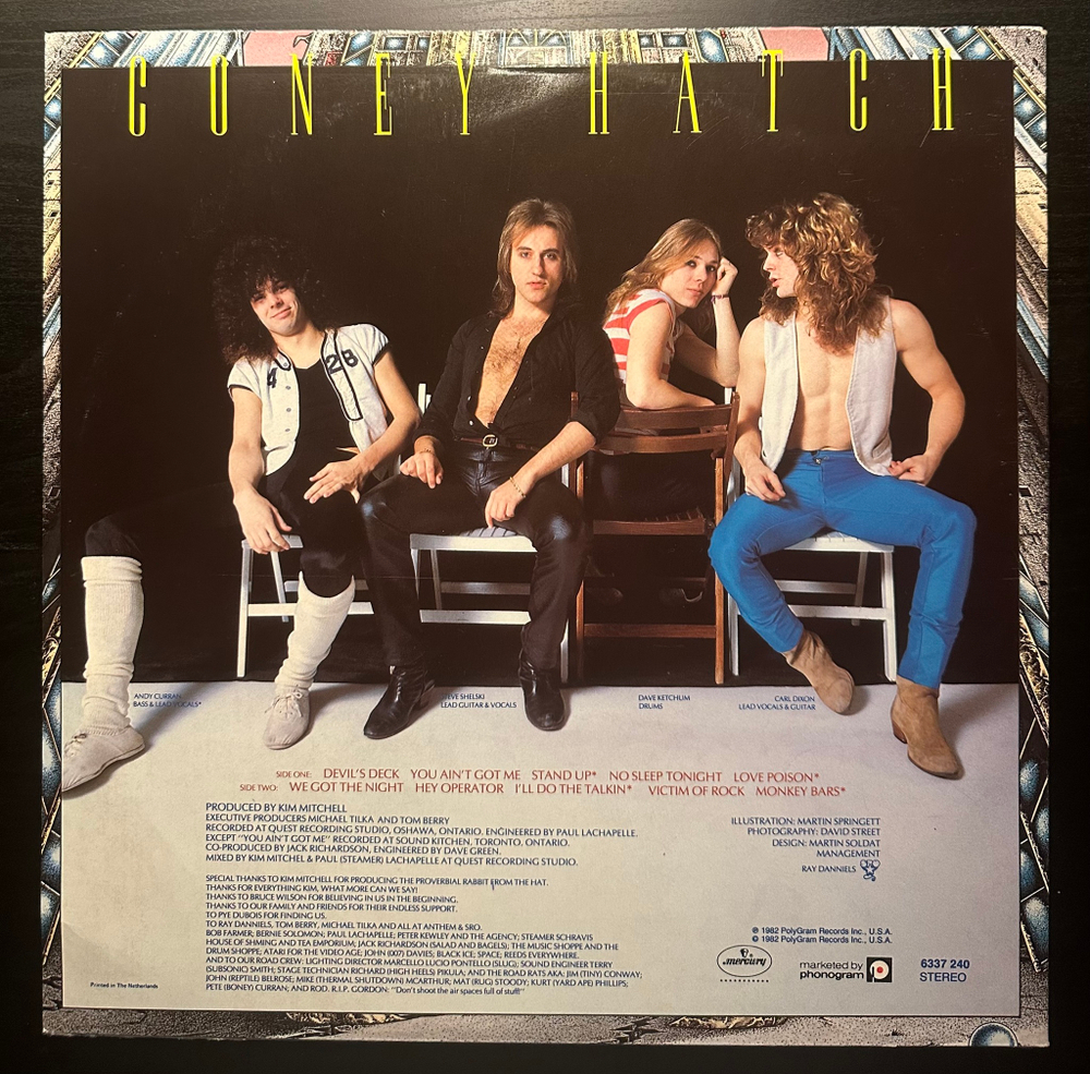 Coney Hatch - Coney Hatch (Голландия 1982г.)