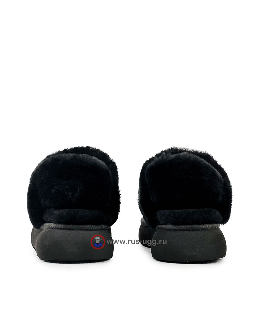 SLIPPERS DISQUETTE-Black