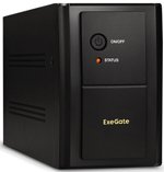 Источник бесперебойного питания  Exegate SpecialPro UNB-1000.LED.AVR.C13.RJ