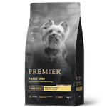 Premier Dog Mini Turkey Сухой корм для взрослых собак мелких пород с индейкой, 1 кг