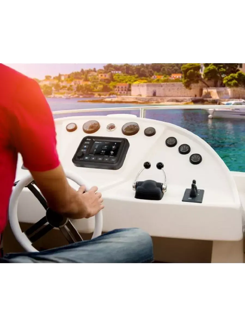 Морская магнитола Boss Audio 60W x 4. (no CD/DVD) 5"