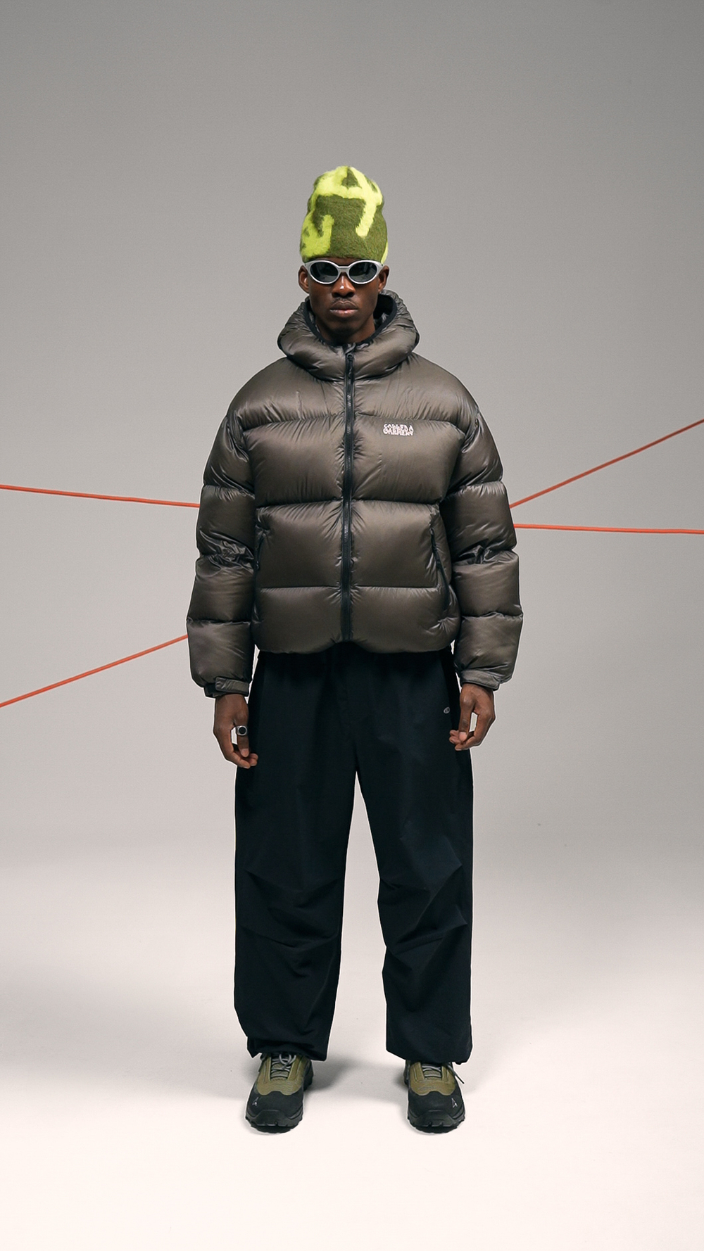 Куртка Called a Garment Puffer Fish Down Jacket "Carbon"