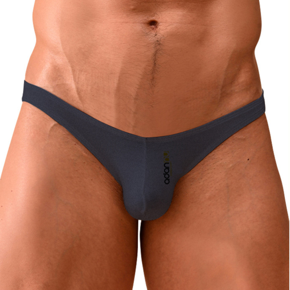 Мужские трусы слипы темно-серые ADANNU AN314-4