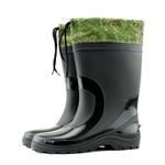 Сапоги мужские ПВХ с надставкой Дарина Д10-Н, Черный