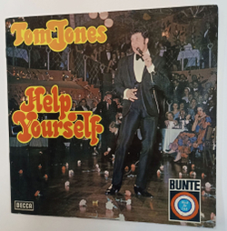 Винтажная виниловая пластинка LP Tom Jones Help Yourself (Germany 1968)