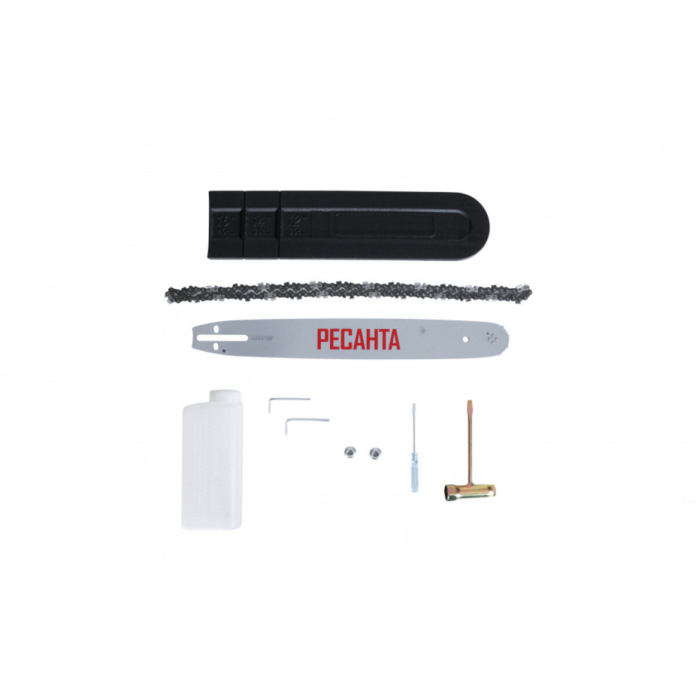 Бензопила Ресанта БП-4516, двухтактный, длина шины 40 см, 57 звеньев, 2.3 кВт