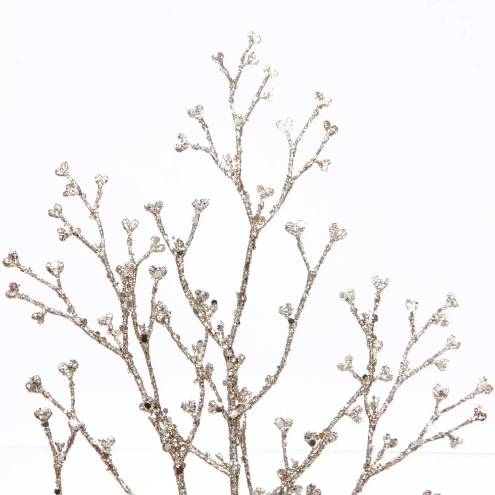 Ветка декоративная «Зимнее древо» 65 см, Шампань