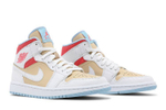 Кроссовки Jordan Air Jordan 1 Mid Sesame (Женская размерная сетка)