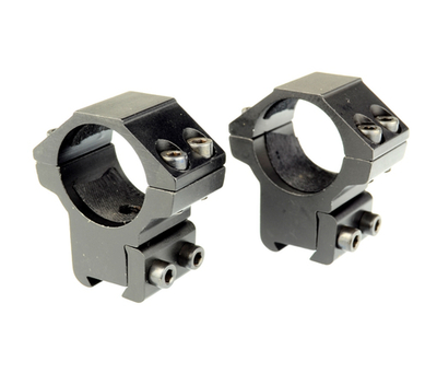 Кольца Combat 12/25,4/30 на планку 12мм низкие диметр 26мм, высота 30мм
