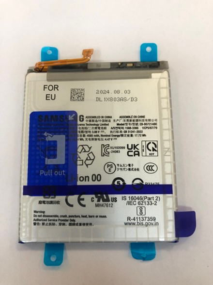 Оригинальный аккумулятор EB-BS721ABE для Samsung S721 Galaxy S24 FE