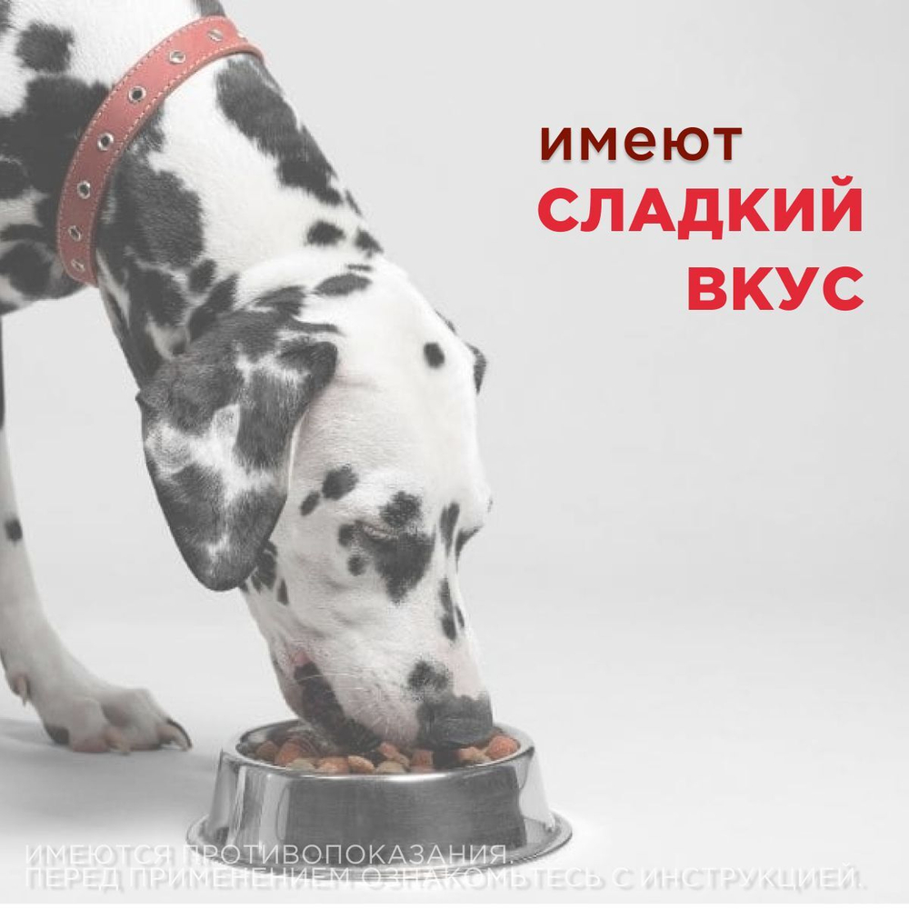 Суспензия от гельминтов для собак мелких пород, сладкий вкус Чистотел Глистогон, 5мл. Пирантел/Празиквантел
